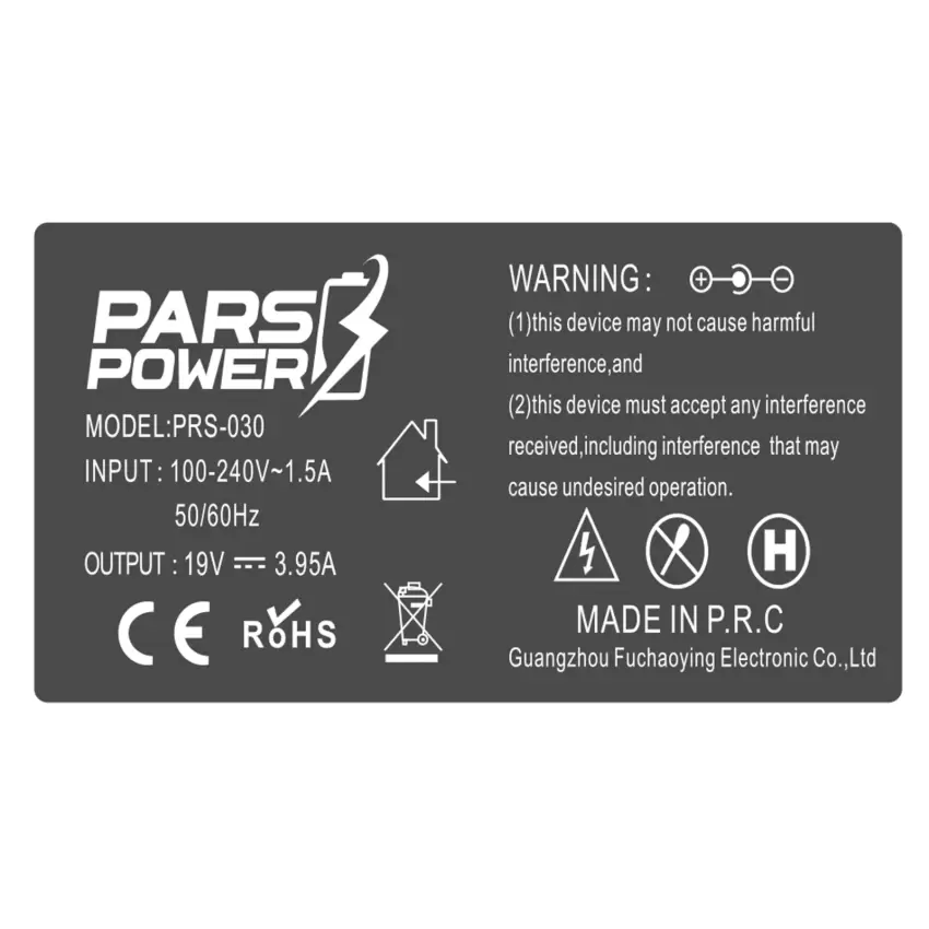 Toshiba Satellite L635-127, L550-19Q Adaptör Şarj Aleti-Cihazı (Pars Power)