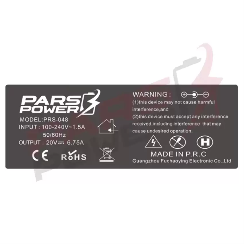 Pars Power PRS-048 135W 20V 6.75A (USB) ADAPTÖR