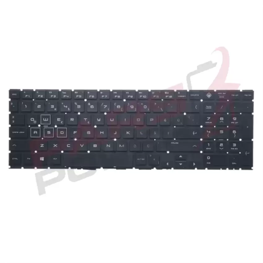 Hp Omen 15-dc0005NT, 15-dc1000NT Klavye Işıklı (Siyah TR)