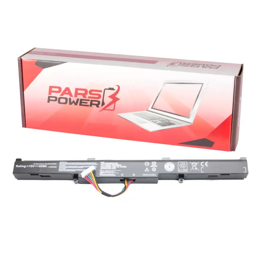 Asus K450JB, K450JF, K450JN Notebook Batarya - Pil (Pars Power)