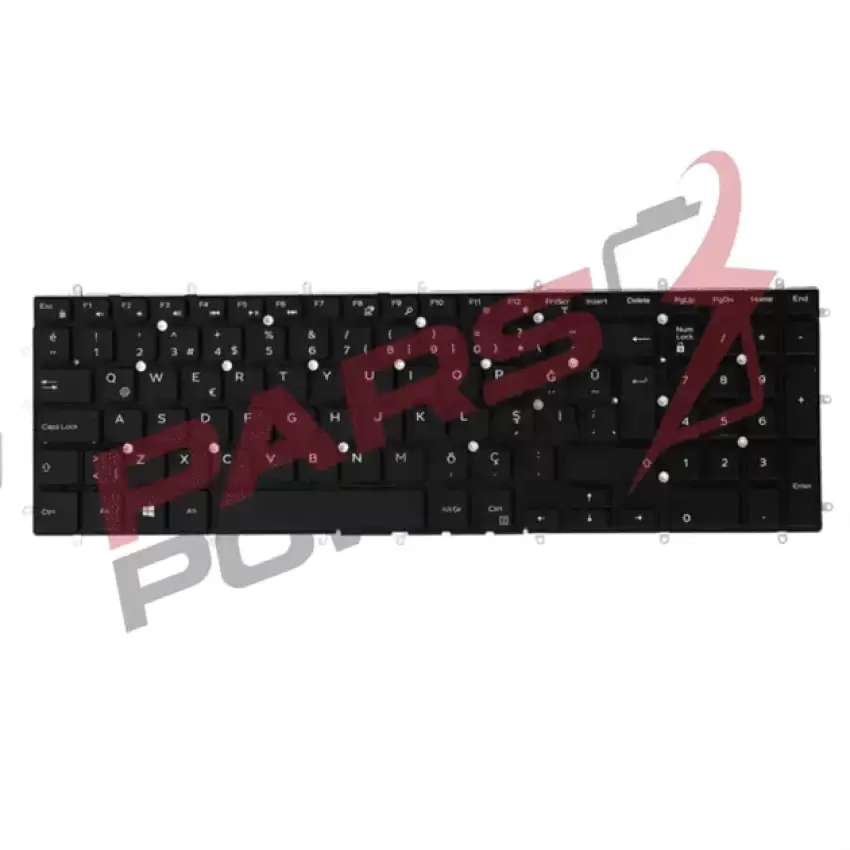 Dell inspiron 17-5770 P35E Notebook Klavye (Siyah TR)