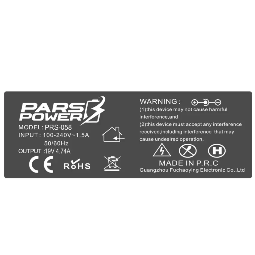 Pars Power PRS-058 90W 19V 4.74A (4.00*1.70mm) ADAPTÖR