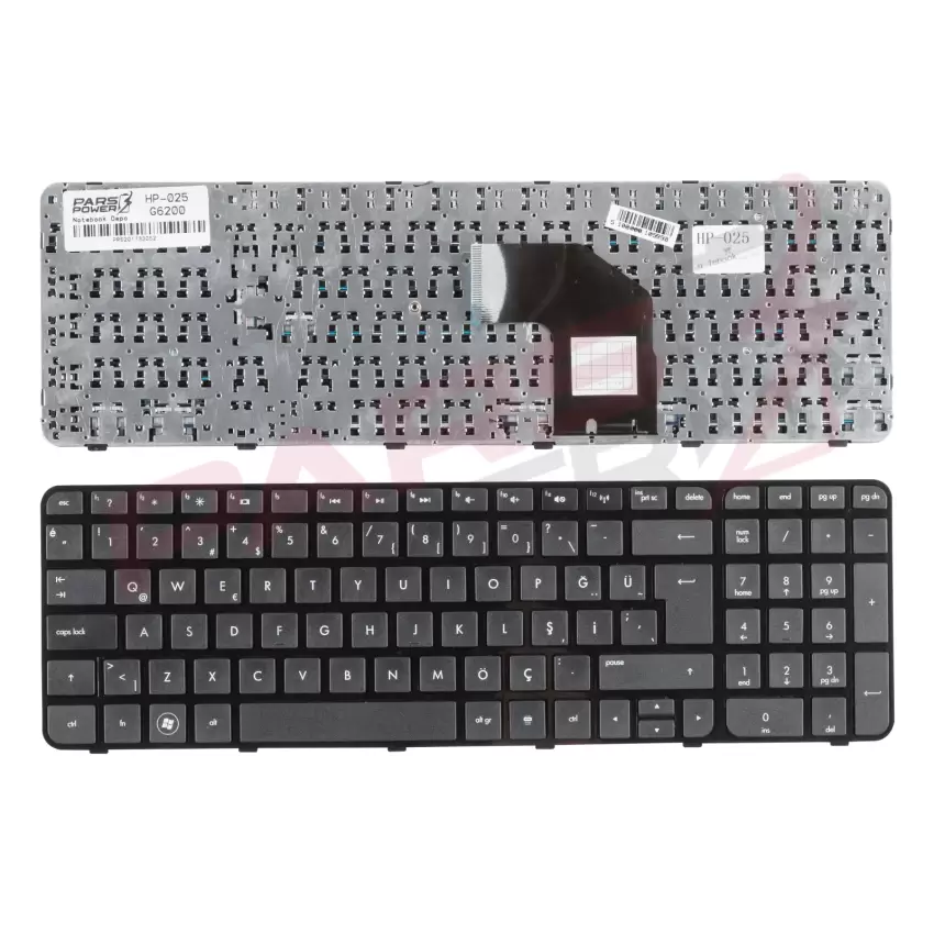 HP AER36U02210, AER38A01010 Notebook Klavye (Siyah TR)