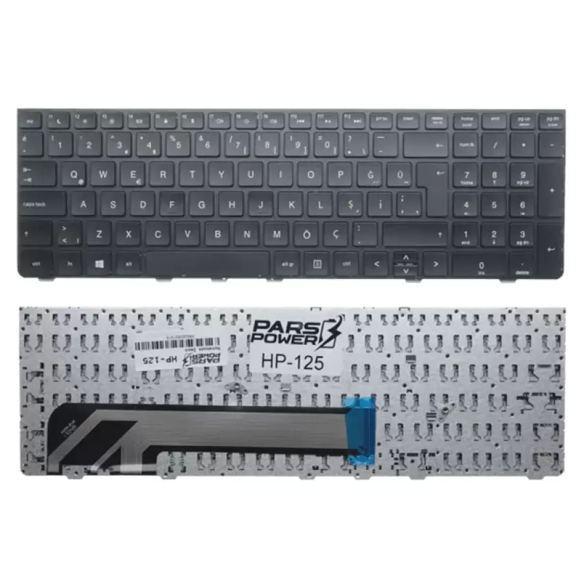 HP ProBook 4530s A1D12EA, A1D17EA, A6D96EA Klavye (Siyah TR)