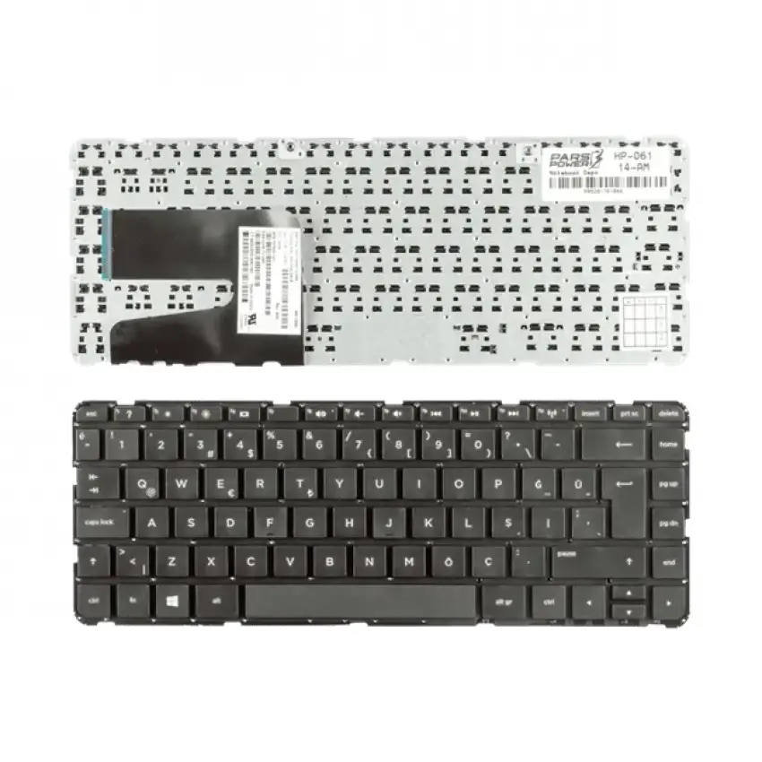 Hp 14-ac101nt, 14-ac103nt Notebook Klavye (Siyah TR)