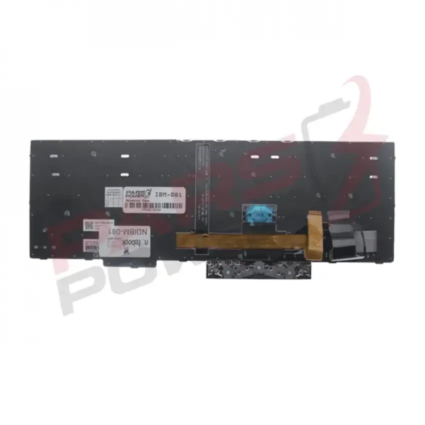 Lenovo ThinkPad 20NC, 20NF, 20Q7, 20Q8 Serisi Klavye Işıklı (Siyah TR)