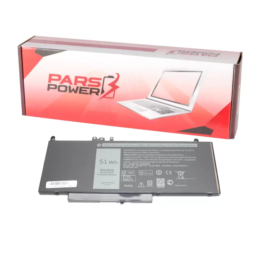 Dell Latitude 79VRK, TXF9M Batarya - Pil (Pars Power)