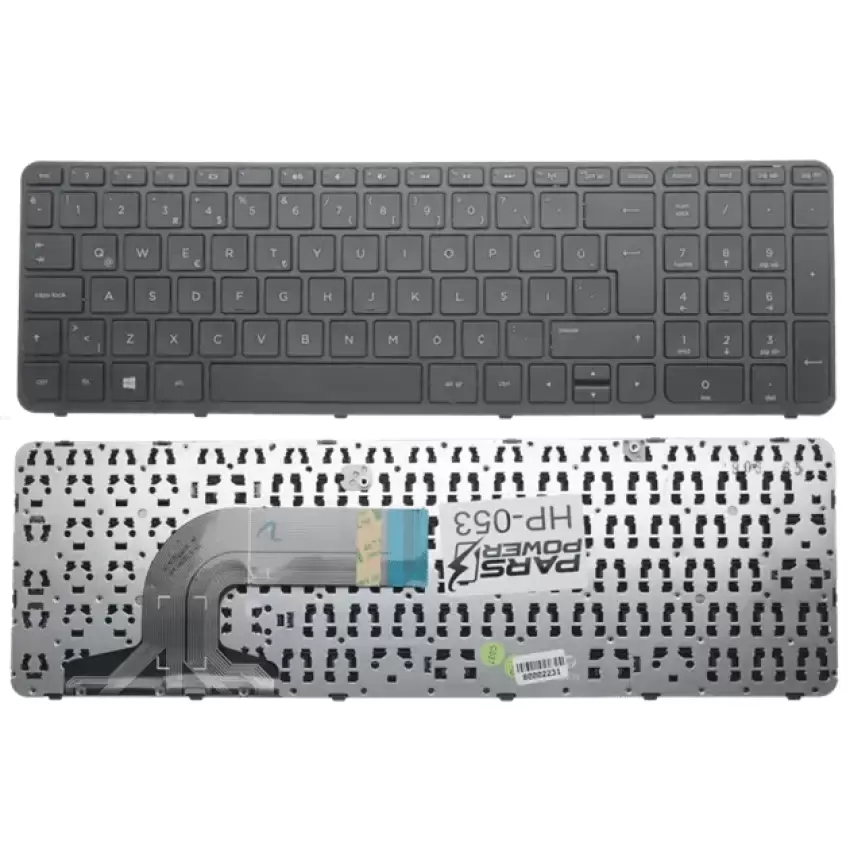 Hp 350 G2 K9H85EA, K9H98EA, K9H98EA Klavye (Siyah TR)