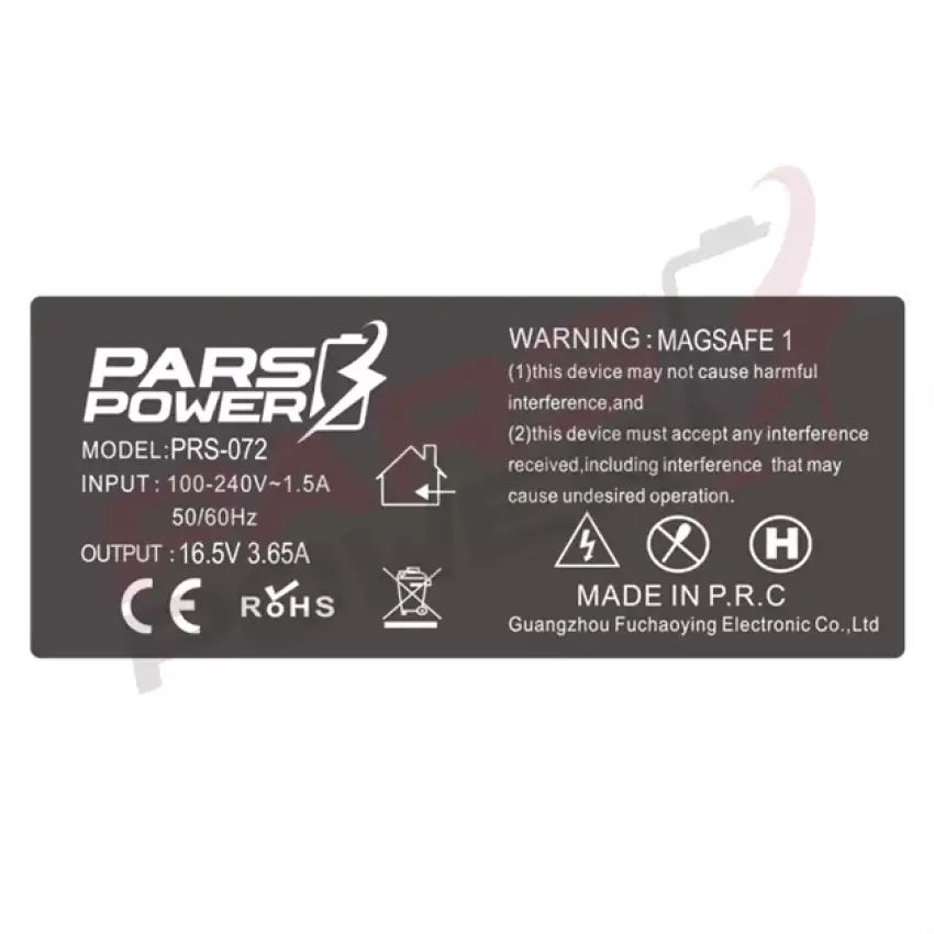 Pars Power PRS-072 60W 16.5V 3.65A MAGSAFE 1 ADAPTÖR