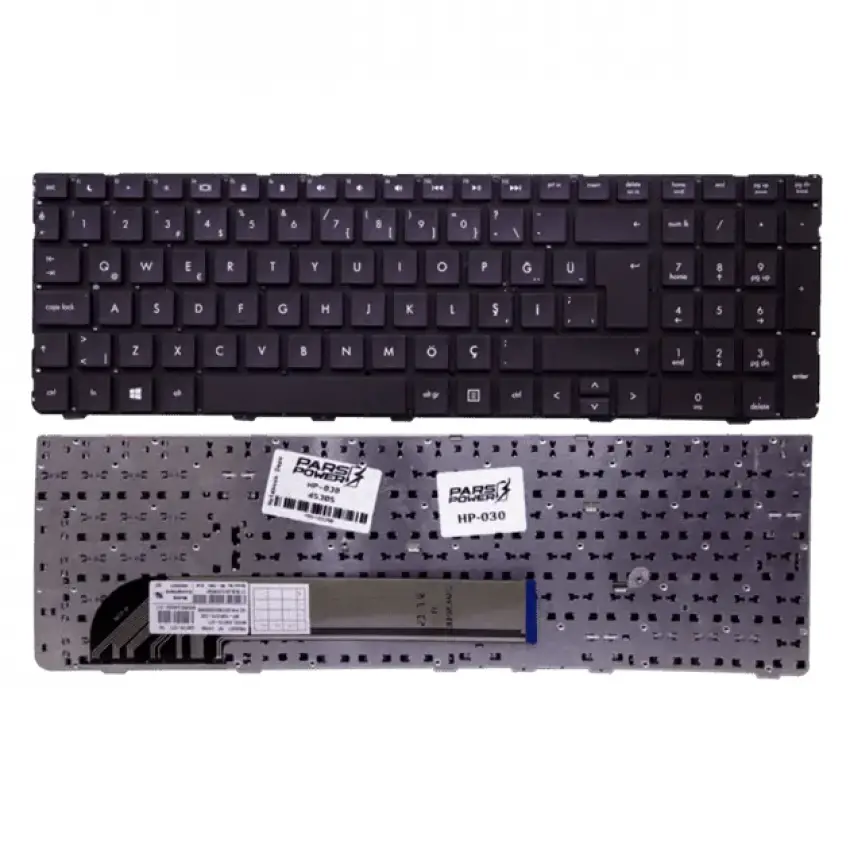 HP ProBook 4530s A1D12EA, A1D17EA, A6D96EA Klavye (Siyah TR)