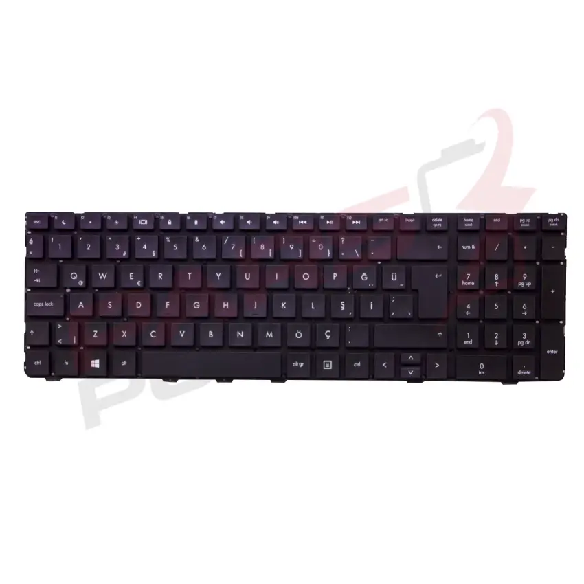 HP ProBook 4530s A1D12EA, A1D17EA, A6D96EA Klavye (Siyah TR)