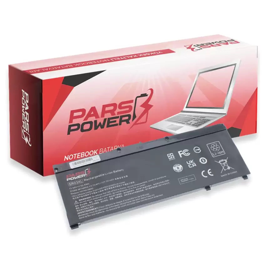 Hp Pavilion Power 15-CB006NT 2CJ25EA Batarya - Pil (Pars Power)