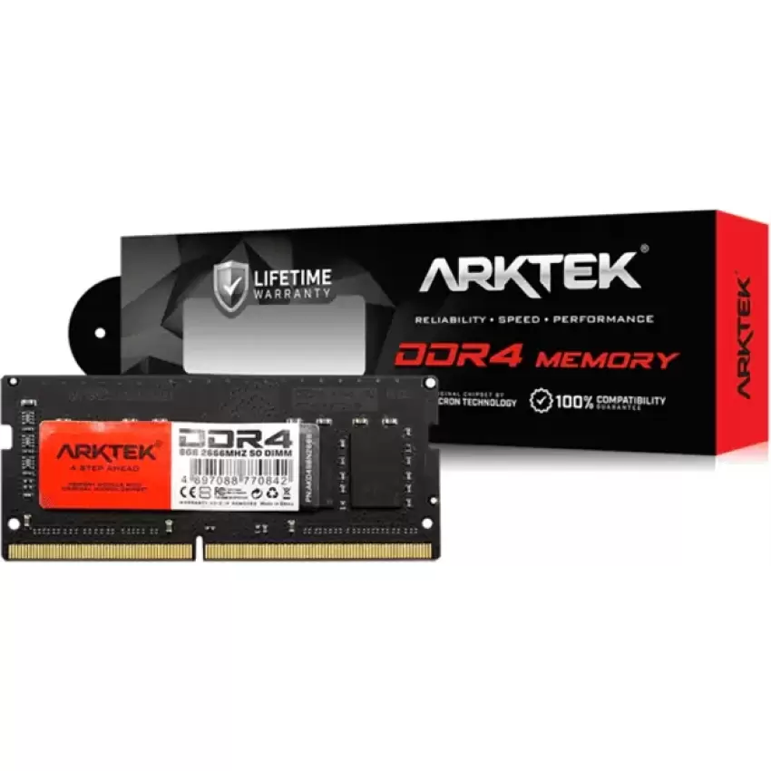 ARKTEK AKD4S8N2666 DDR4 8GB 2666Mhz Notebook Ram