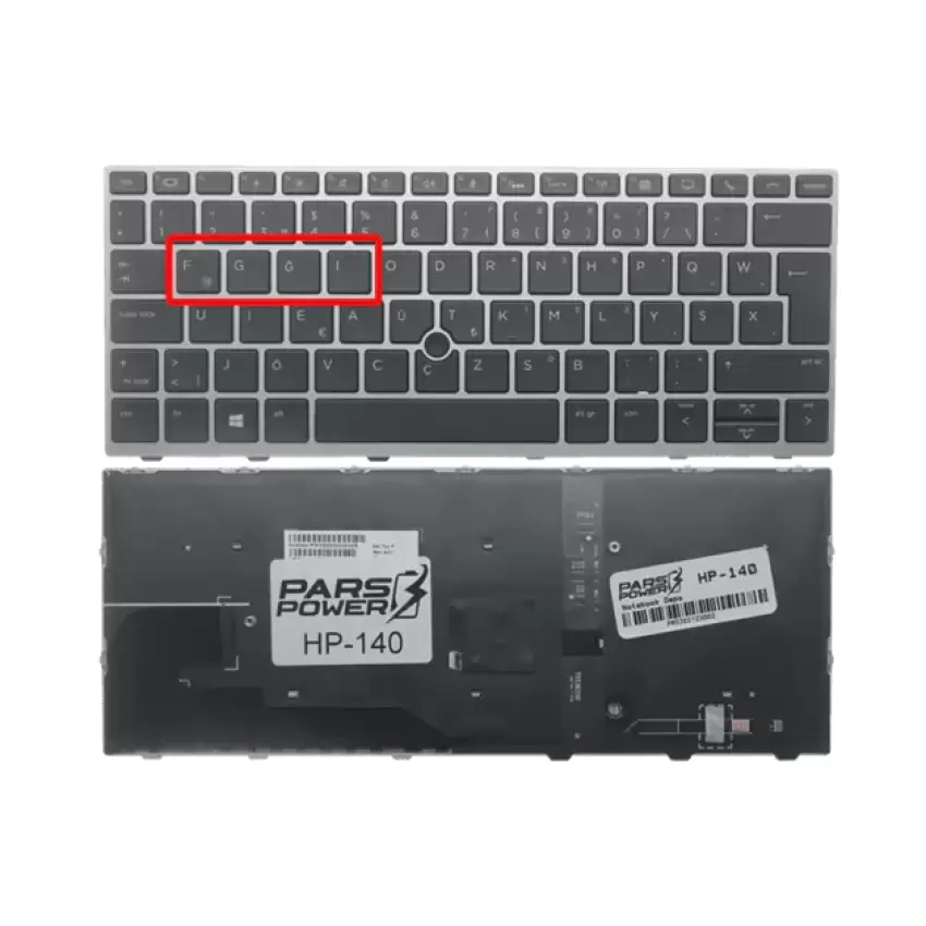 HP EliteBook 830 G6 (6XD22EA) Klavye Işıklı (Siyah TR)