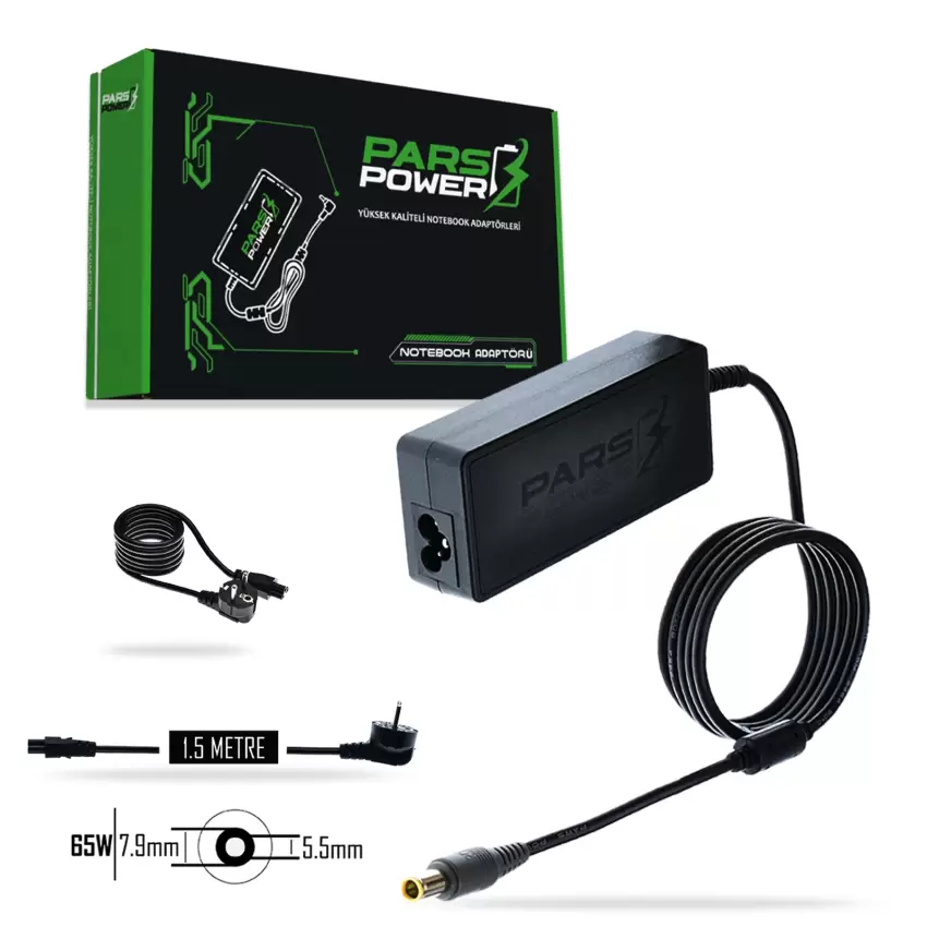 Pars Power PRS-046 65W 20V 3.25A  (7.9*5.5mm) ADAPTÖR