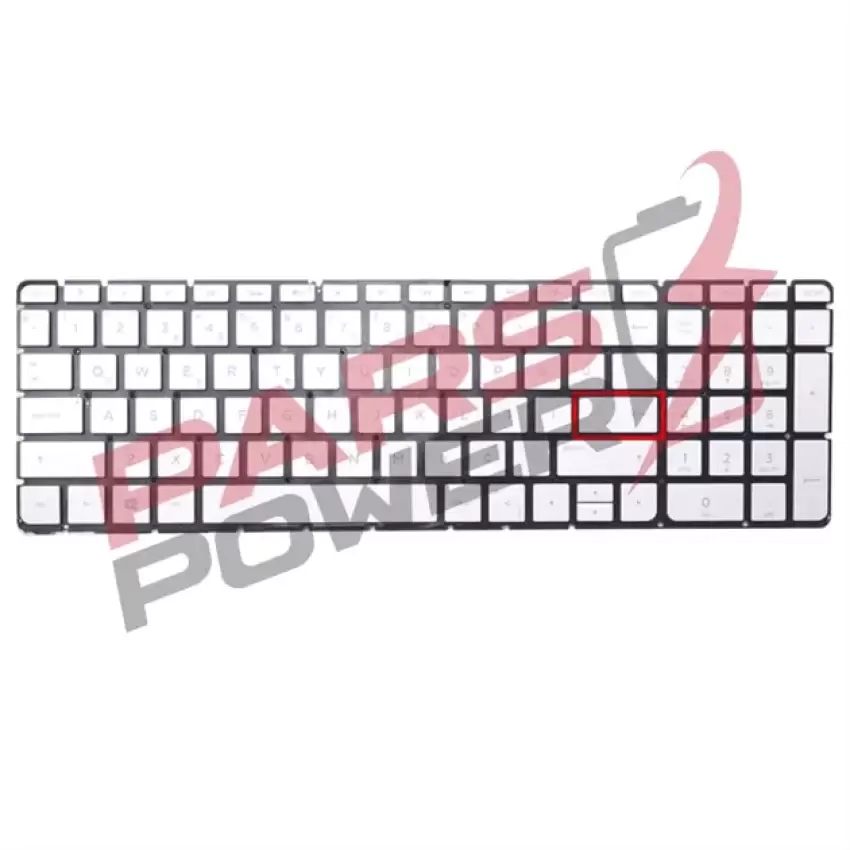 HP 813678-141, 818093-141, 820002-141 Notebook Klavye Işıklı (Gümüş TR)