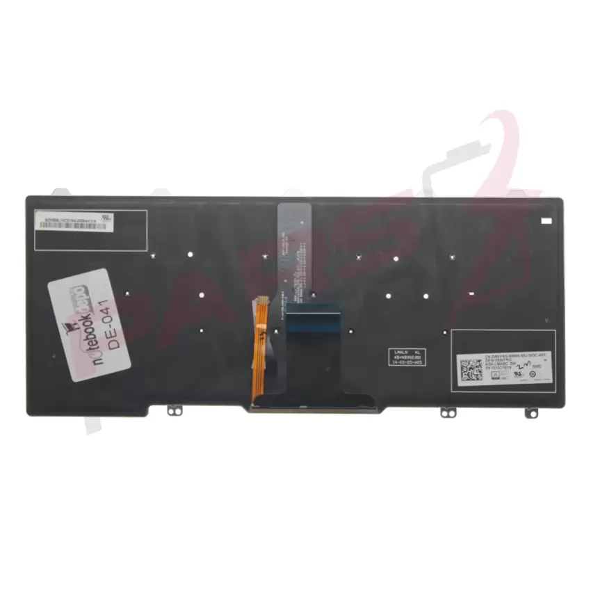 Dell Latitude E7270 N001LE727012EMEA_WIN Klavye Işıklı (Siyah TR)