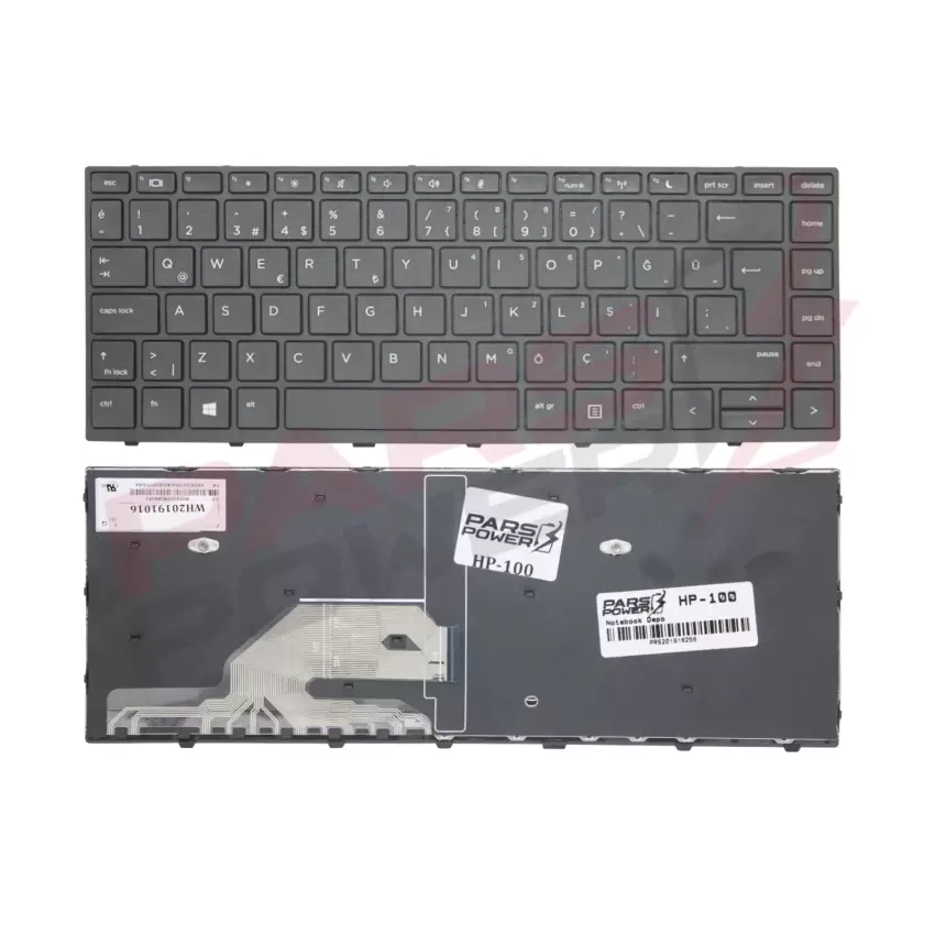 HP ProBook L01071-141 Notebook Klavye (Siyah TR)