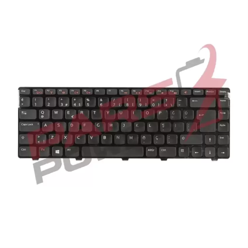 Dell Inspiron 3520, 5520, M4040 Notebook Klavye (Siyah TR)