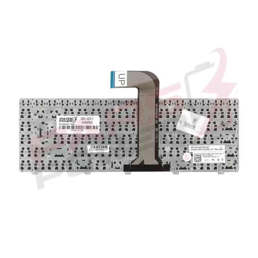 Dell Inspiron 3520, 5520, M4040 Notebook Klavye (Siyah TR)