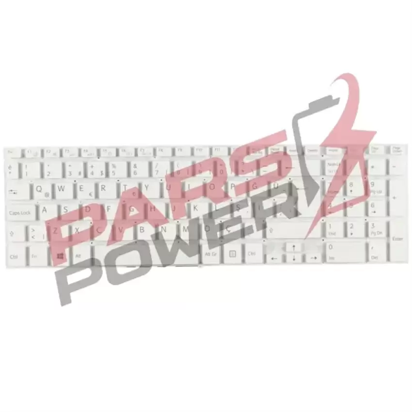 Sony Vaio Fit SVF1521W4E, SVF1521WST Notebook Klavye (Beyaz TR)