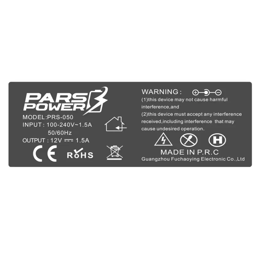 Pars Power PRS-050 30W 12V 1.5A (3.0*1.1mm) ADAPTÖR