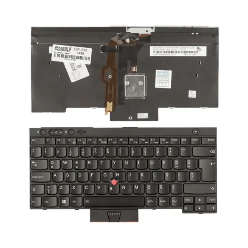 Lenovo ThinkPad T530, W530, X230 Klavye (Siyah TR)