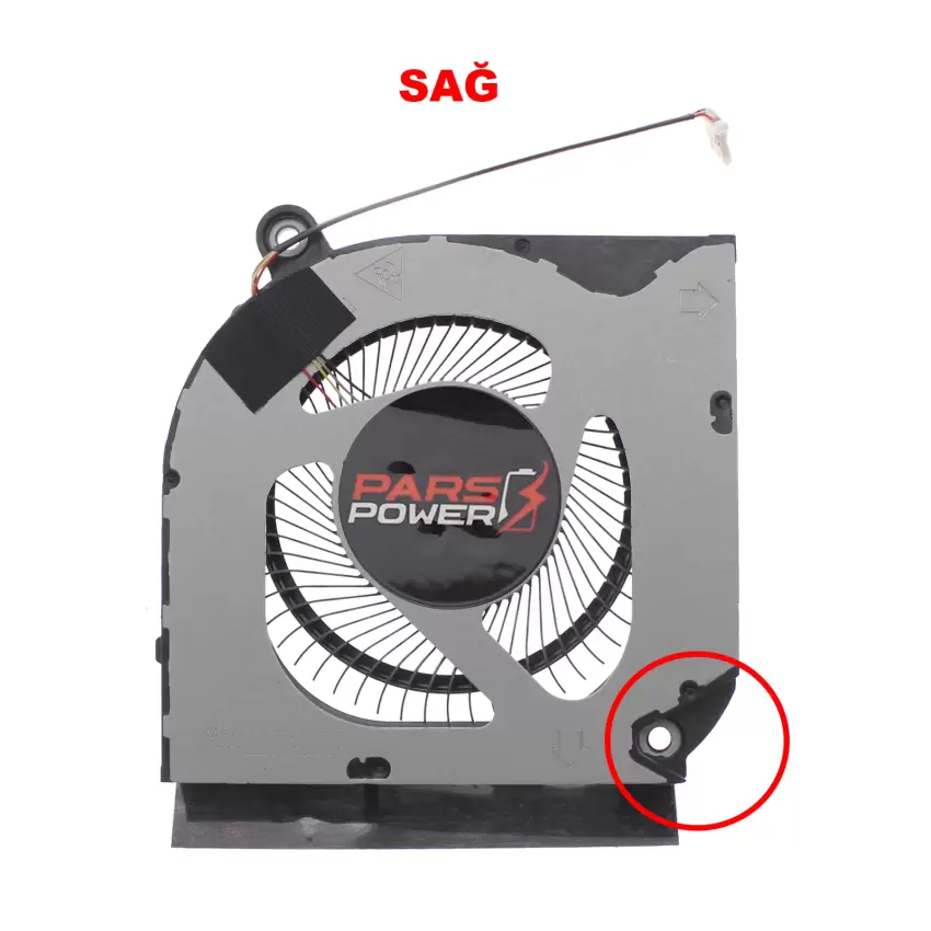 Acer NH.QFGEY.026, NH.QFGEY.027 Uyumlu Cpu - Gpu Fan Ver.2