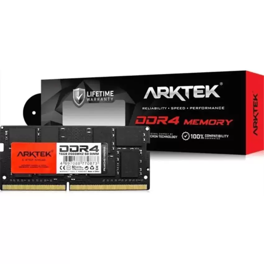 ARKTEK AKD4S16N2666 DDR4 16GB 2666Mhz CL19 Notebook Ram