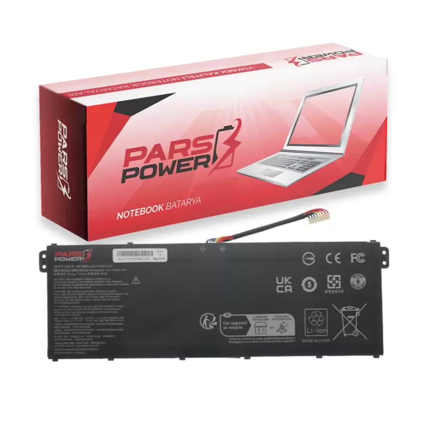 Acer Aspire A315-53-37XE Uyumlu Batarya - Pil (Pars Power)