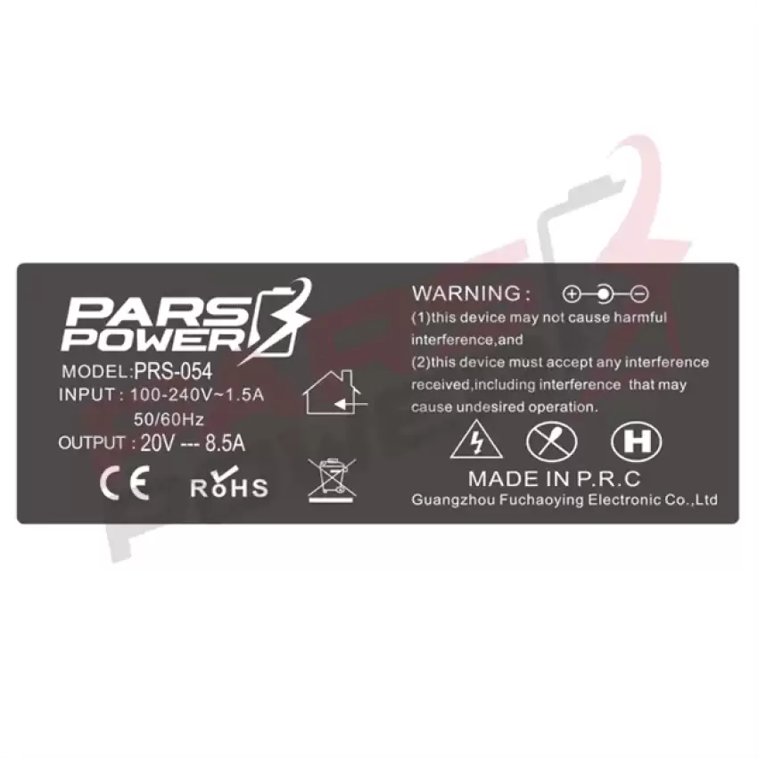 Pars Power PRS-054 170W 20V 8.5A USB ADAPTÖR