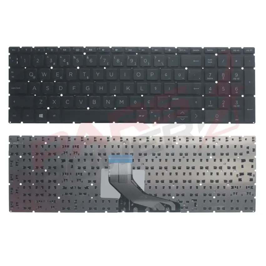 HP 15-dw4001nt (7K306EA) Notebook Klavye (Siyah TR)