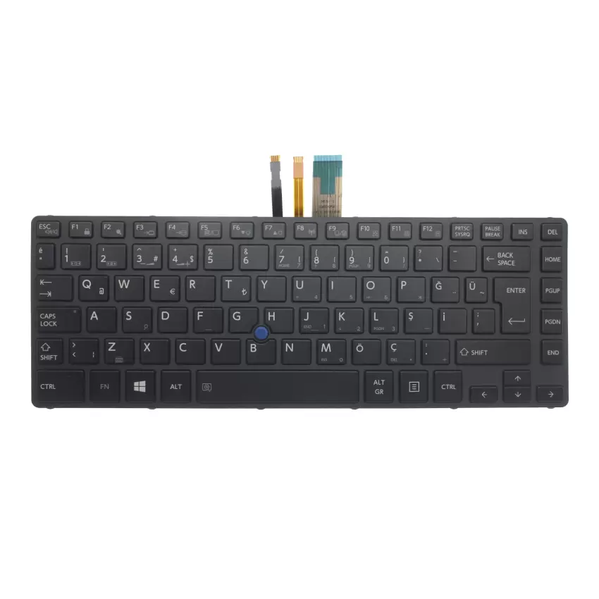 Toshiba Portege R30-C, R30T-C Serisi Klavye Işıklı (Siyah TR)