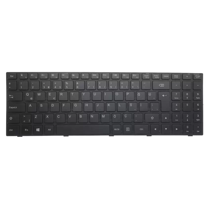 Lenovo NSK-BR0SH, NSK-BR0SN, NSK-BROSH Notebook Klavye (Siyah TR)
