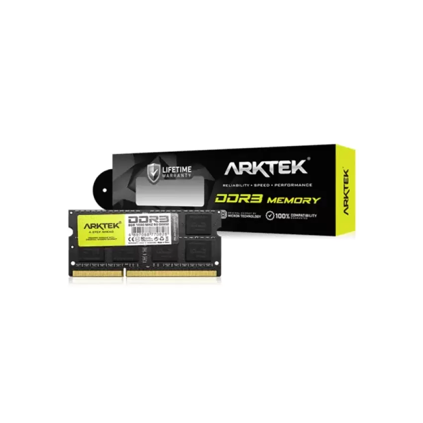 ARKTEK AKD3S8N1600 DDR3 8GB 1600MHz CL11 Notebook Ram