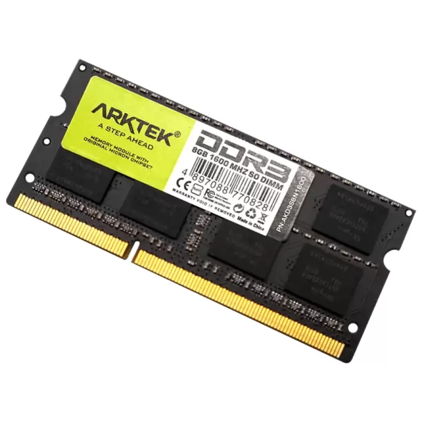 ARKTEK AKD3S8N1600 DDR3 8GB 1600MHz CL11 Notebook Ram