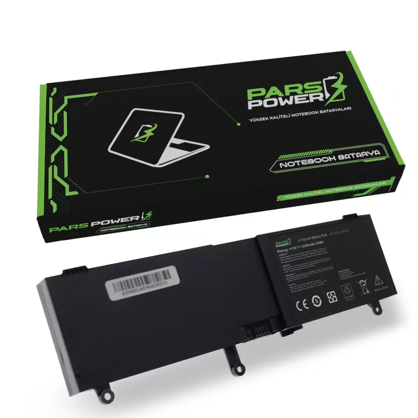 Asus N550L, Q550L, G550L Batarya - Pil (Pars Power)