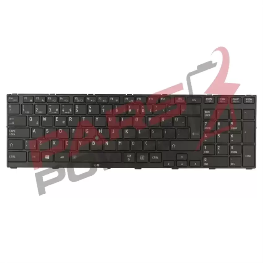 Toshiba Tecra R850-1F9, R850-1FP Notebook Klavye (Siyah TR)