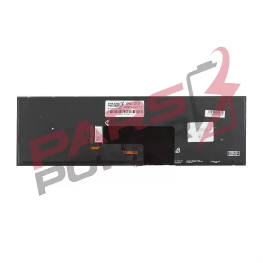 Sony Vaio Fit SVF1521W4E, SVF1521WST Notebook Klavye Işıklı (Gümüş TR)