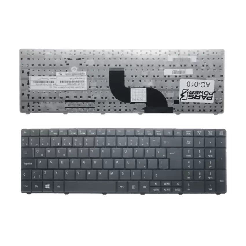 Packard Bell AEZY8R00010, AEZY8T00010 Notebook Klavye (Siyah TR)