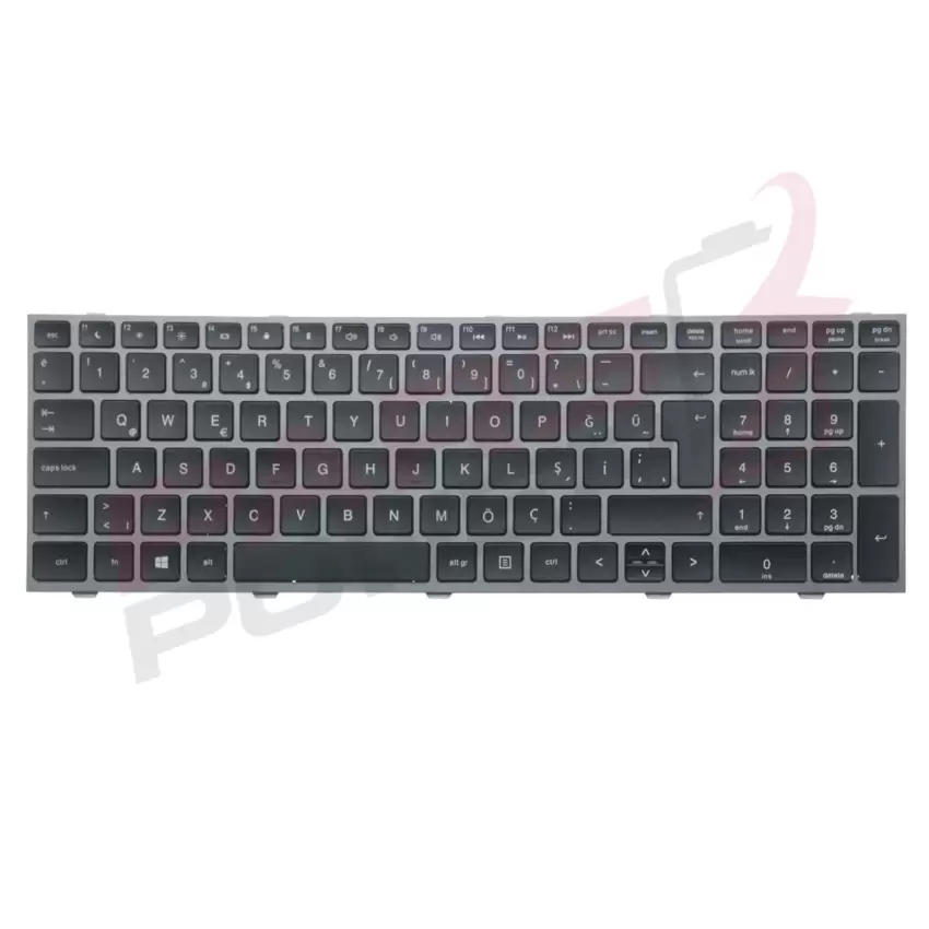 Hp 676504-141, 677045-141, 683491-141 Notebook Klavye (Siyah TR)