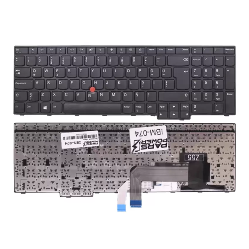 Lenovo ThinkPad 20UQ, 20UR Serisi Klavye (Siyah TR)