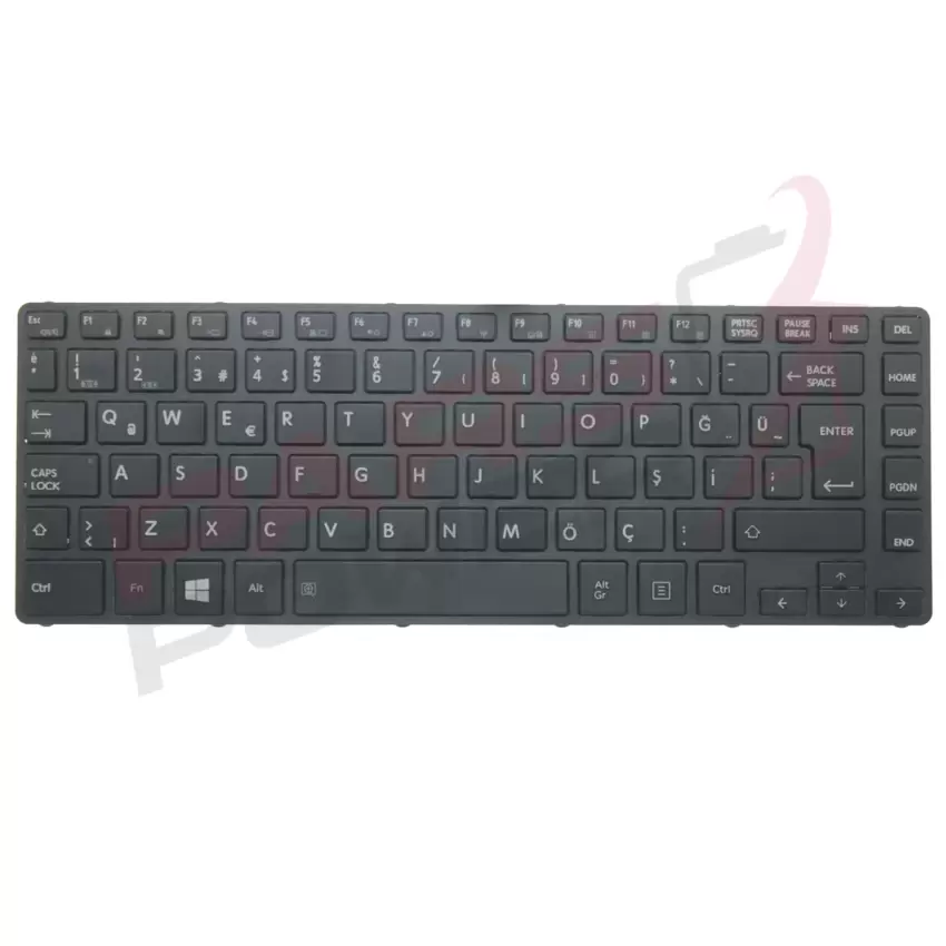 DynaBook Tecra A40-C, A40T-C Serisi Klavye (Siyah TR)