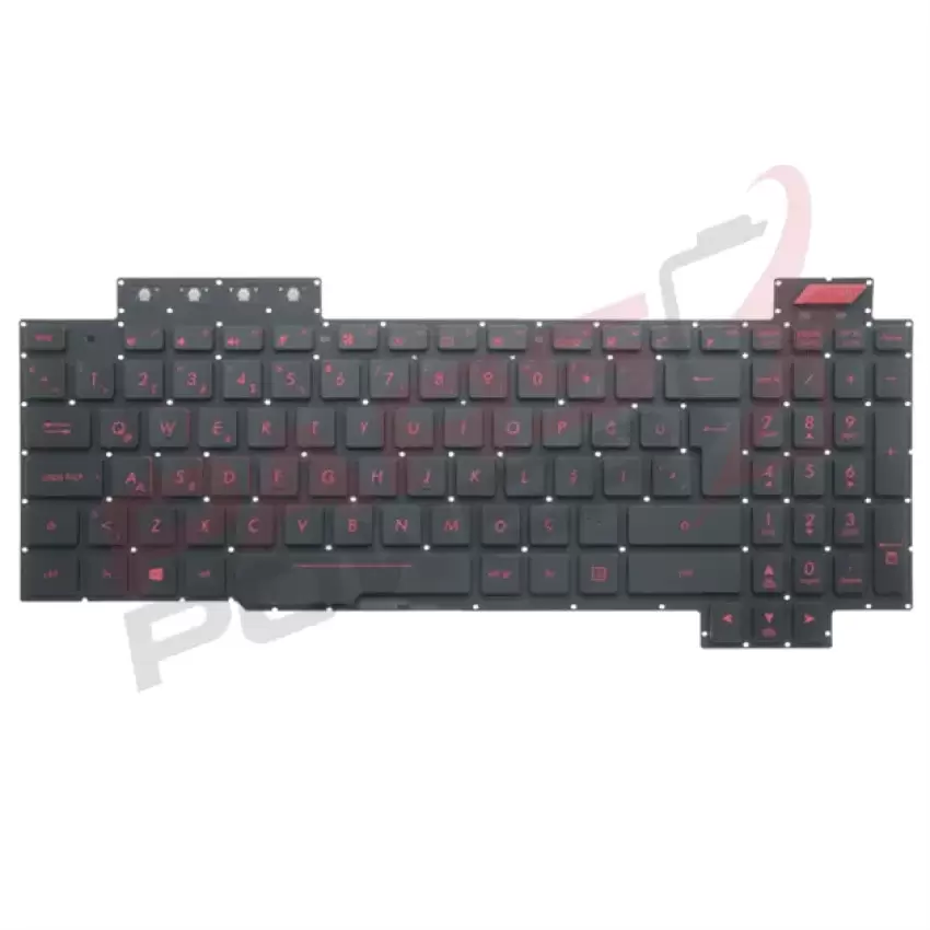 Asus ROG FX503VD-DM104 Klavye Işıklı (Siyah TR)