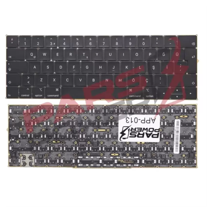 Apple MacBook Pro Touch Bar A1989, A1990 (Mid - 2018) Klavye (TR)