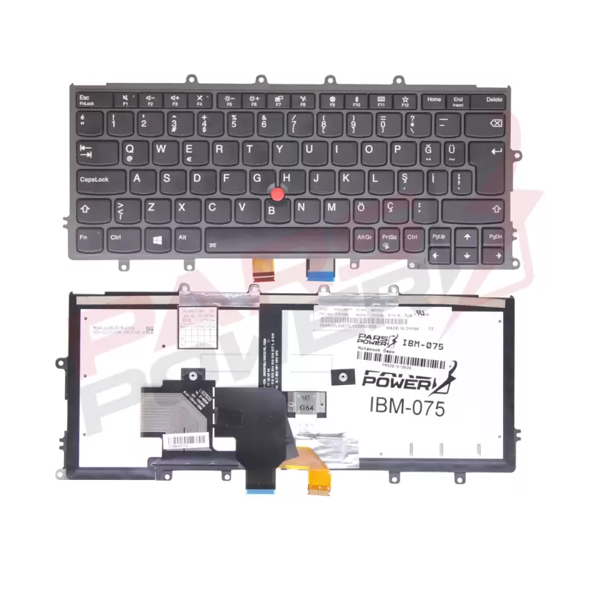 Lenovo ThinkPad 01AV526 Notebook Klavye Işıklı (Siyah TR)