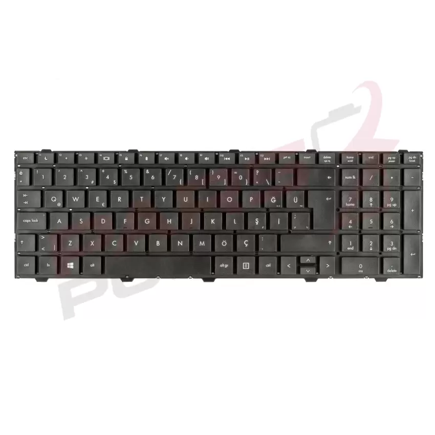 Hp 676504-141, 677045-141, 683491-141 Notebook Klavye (Siyah TR)