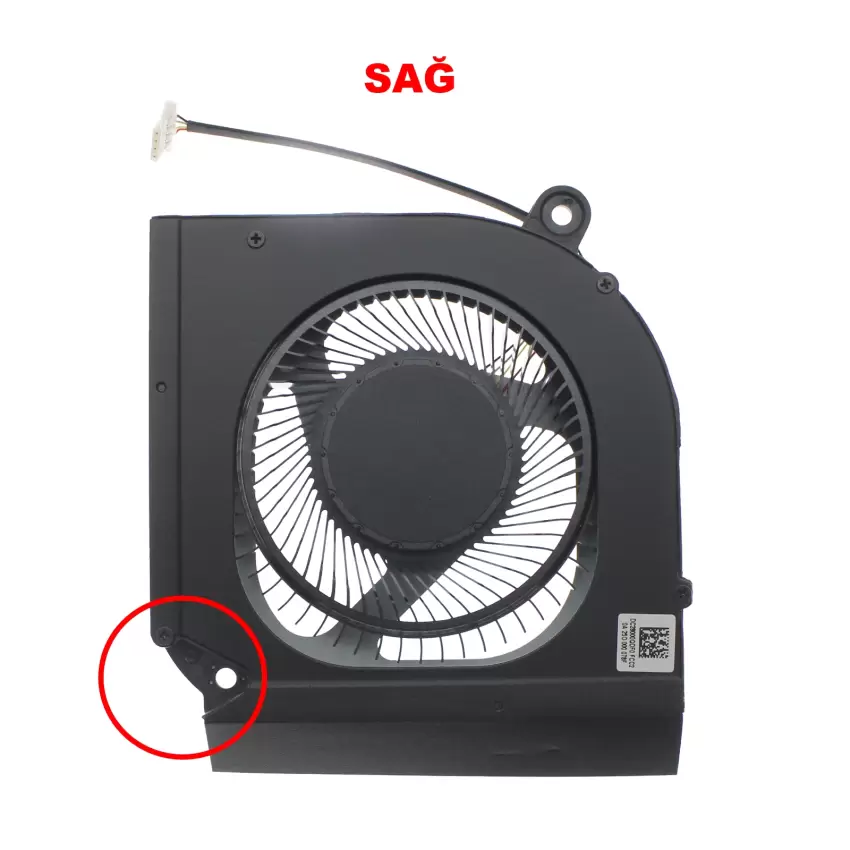 Acer Nitro 5 AN515-55-52EW, AN515-55-52FN Uyumlu Cpu - Gpu Fan Ver.2