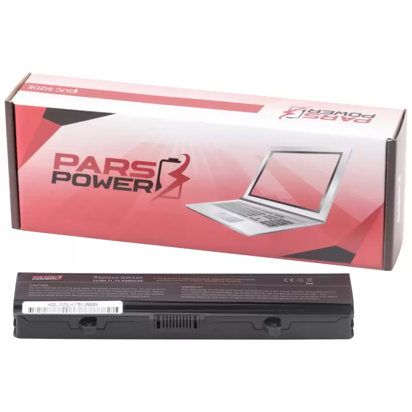 Dell Hp287, Hp297, INR18650 Notebook Batarya - Pil (Pars Power)