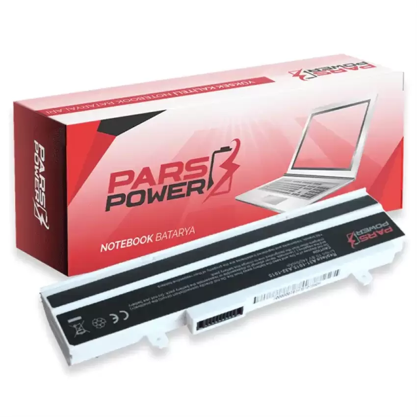 Asus Eee Pc 1015PEM-PIK012S, 1015PEM-WHI014S Notebook Batarya-Pil (Pars Power)